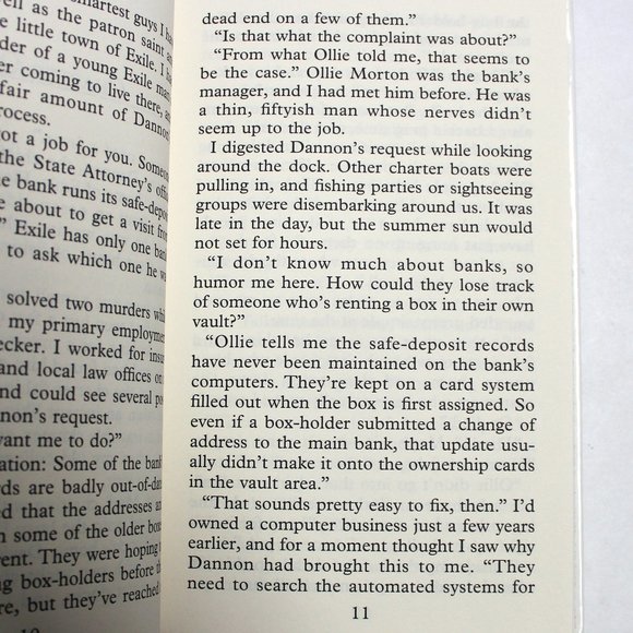 Exile Trust A Frank Cole Mystery by Vincent H O'Neil Hardcover Large Print - Picture 6 of 11